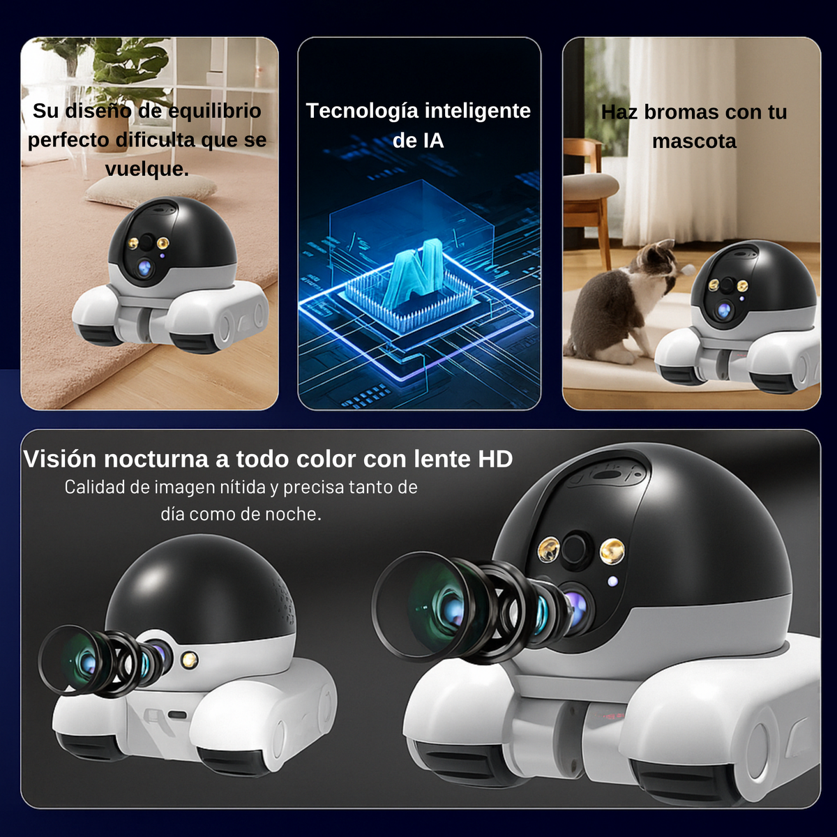 EBO™ Mini cámara robótica